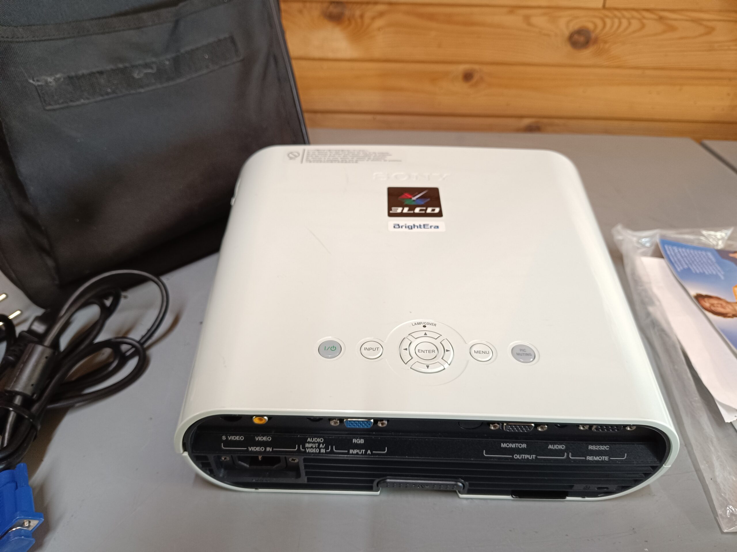 Sony VPL-EX5 Projector - XGA Conference Room Projector - Velholdt og velfungerende - Billede 5
