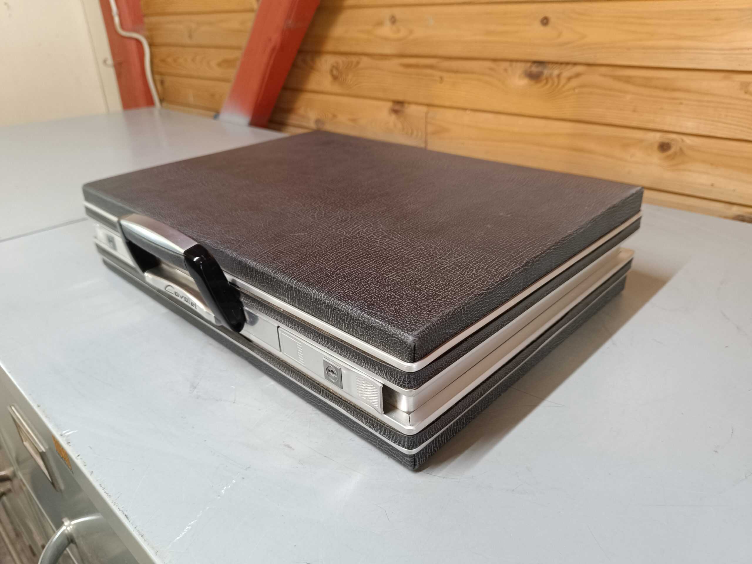 Ægte Cavalet vintage attachemappe/kuffert i læder - Billede 3