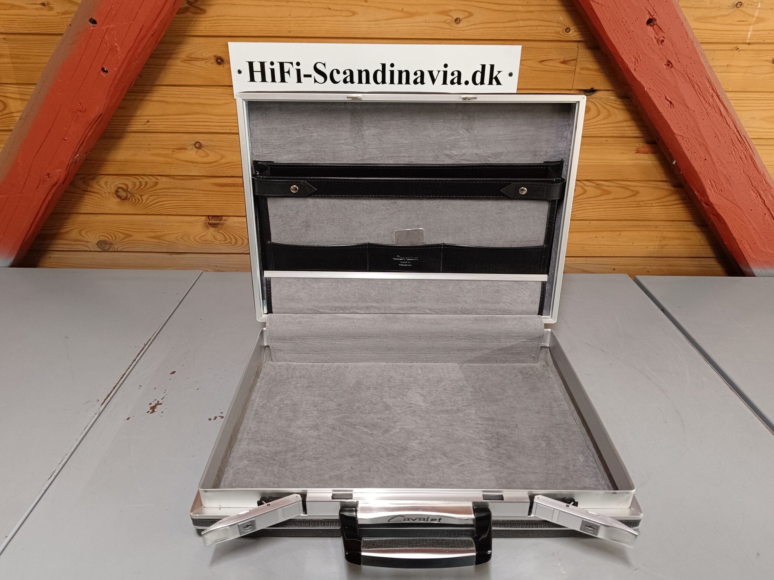 Ægte Cavalet vintage attachemappe/kuffert i læder - Billede 6