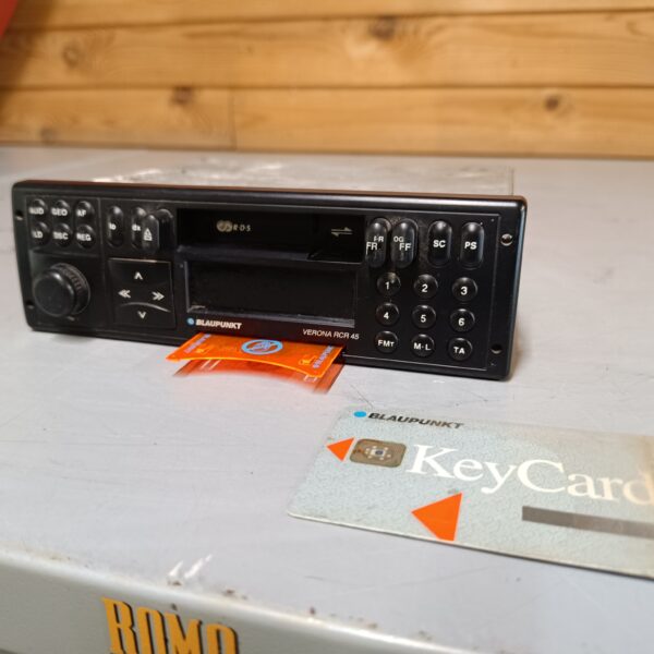 Blaupunkt Verona RCR 45 - Org. vintage bilradio - Til istandsættelse/reservedele