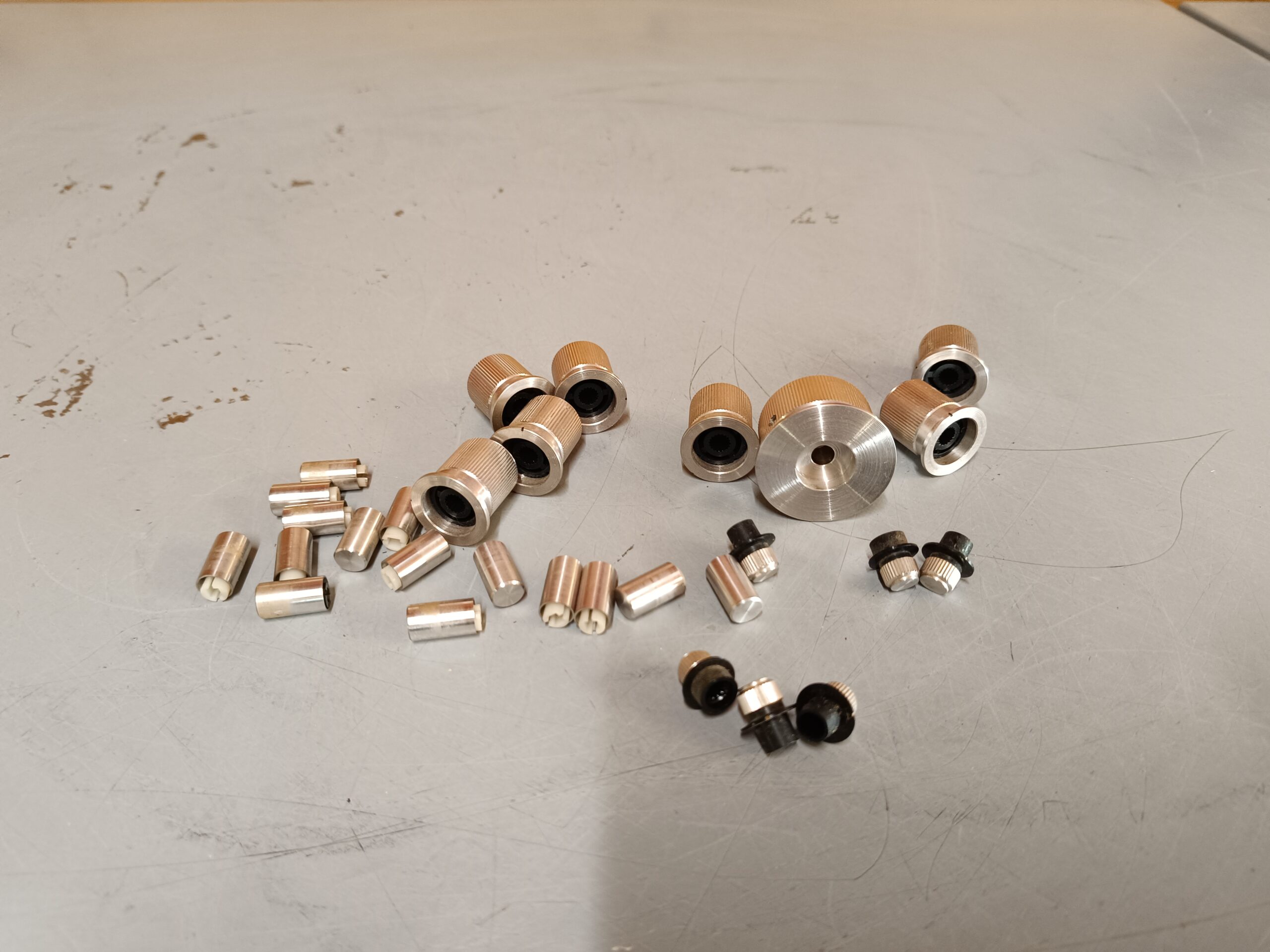 Original Pioneer QX-949A – Complete set of knobs and buttons - Billede 5