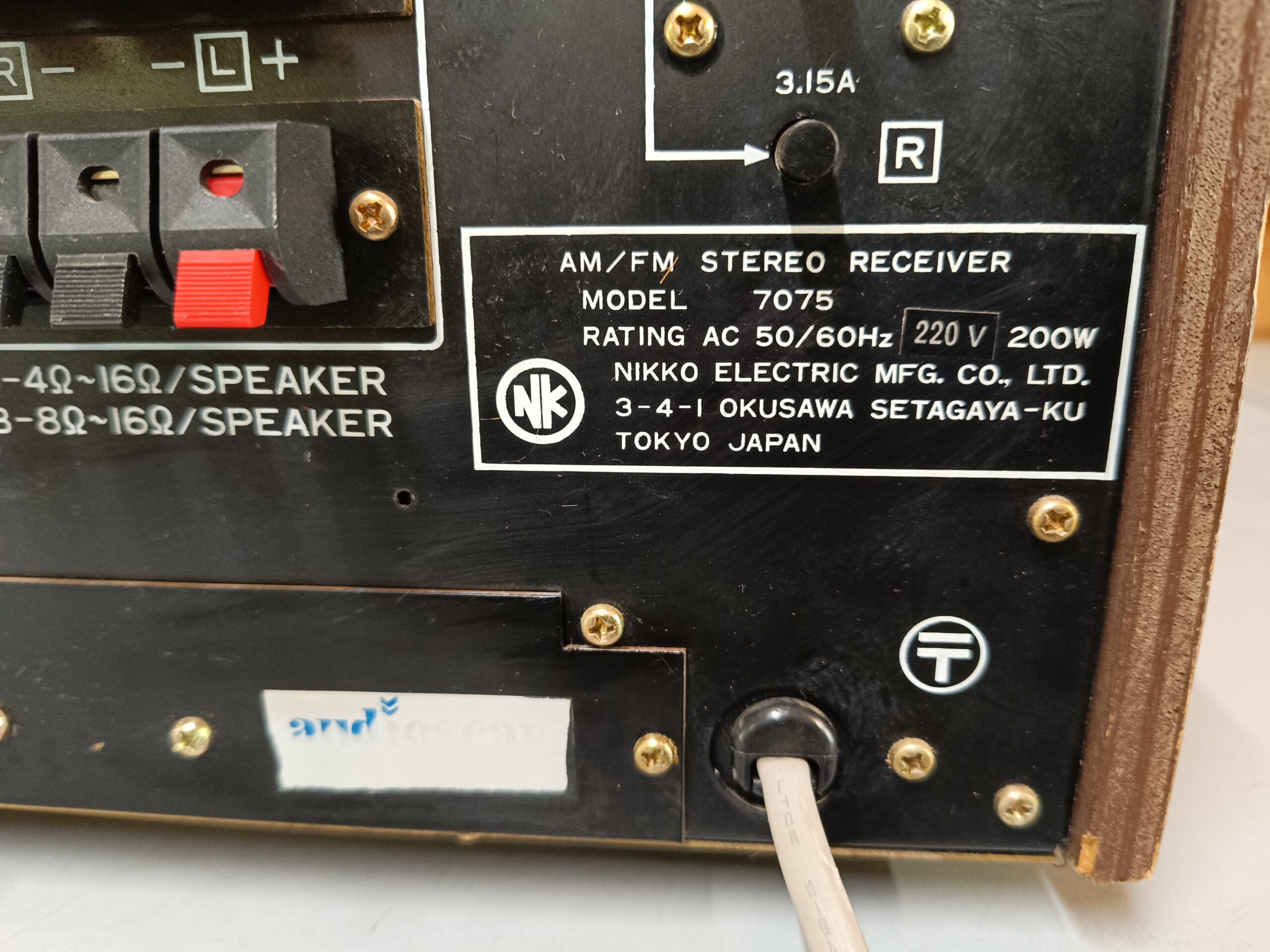 Nikko 7075 - Meget flot & velspillende vintage receiver - NYSERVICERET! - Billede 10