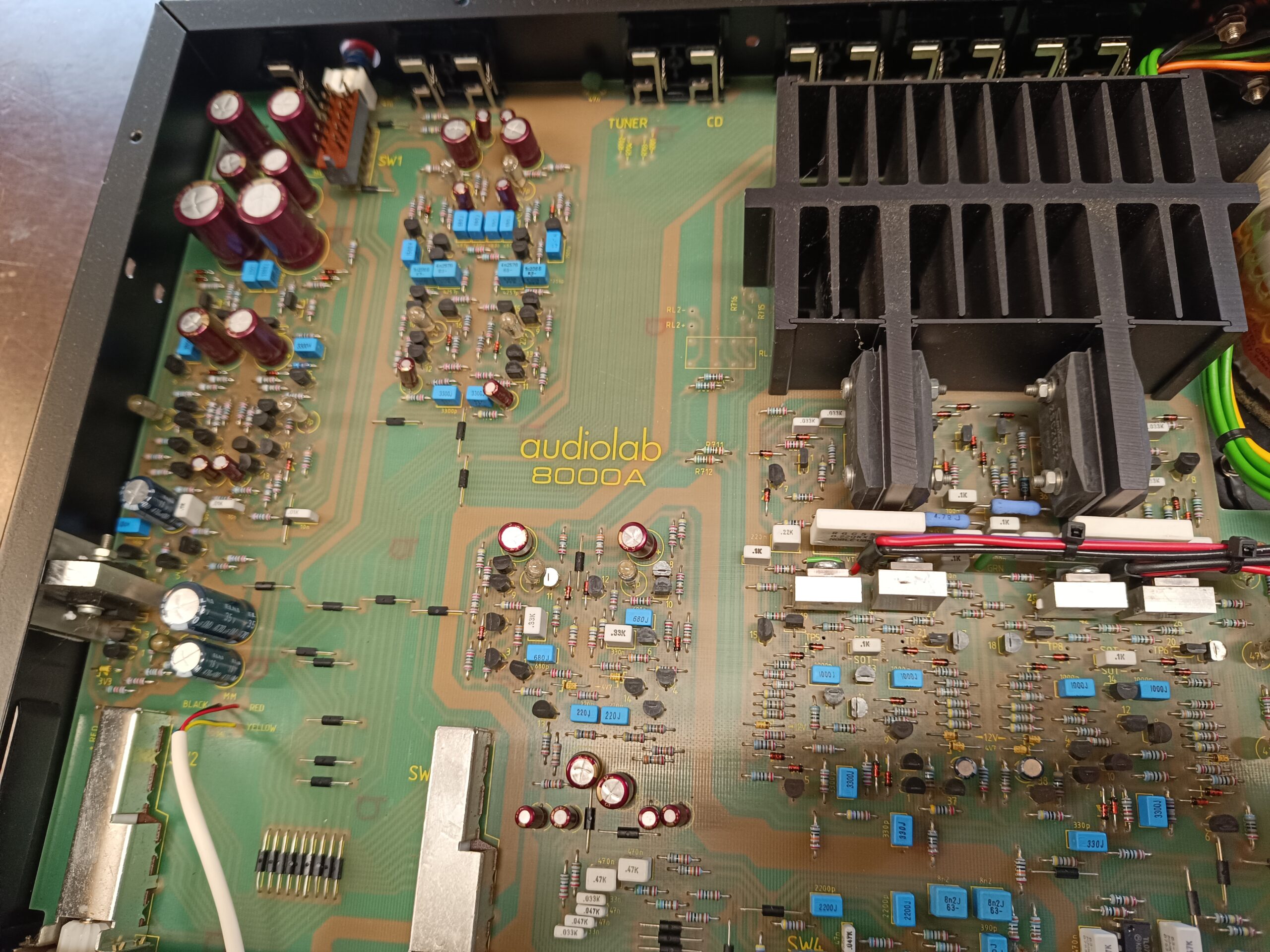 Audiolab 8000A - Legendarisk & yderst velspillende vintage forstærker - Billede 9