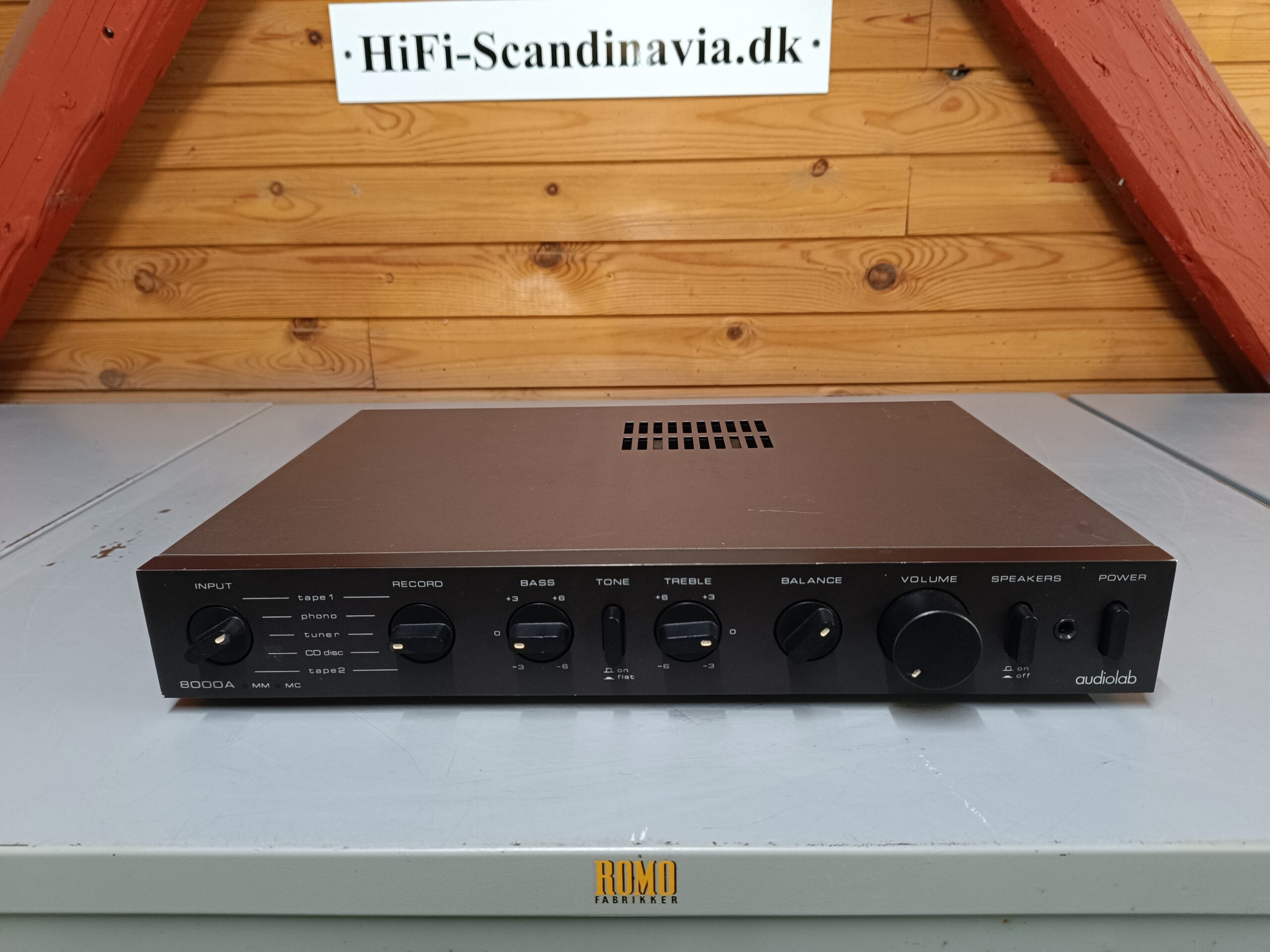 Audiolab 8000A - Legendarisk & yderst velspillende vintage forstærker - Billede 2
