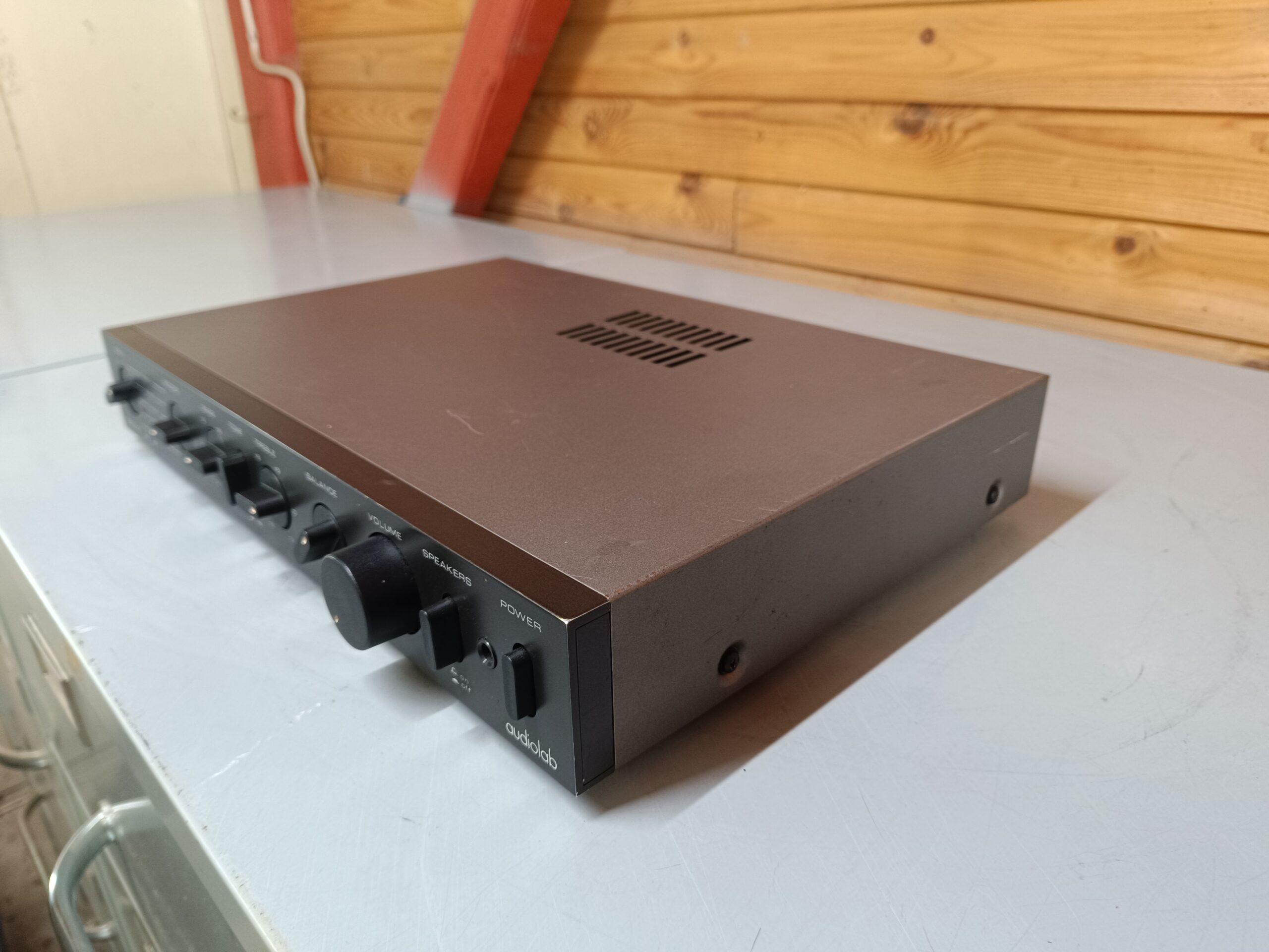 Audiolab 8000A - Legendarisk & yderst velspillende vintage forstærker - Billede 3