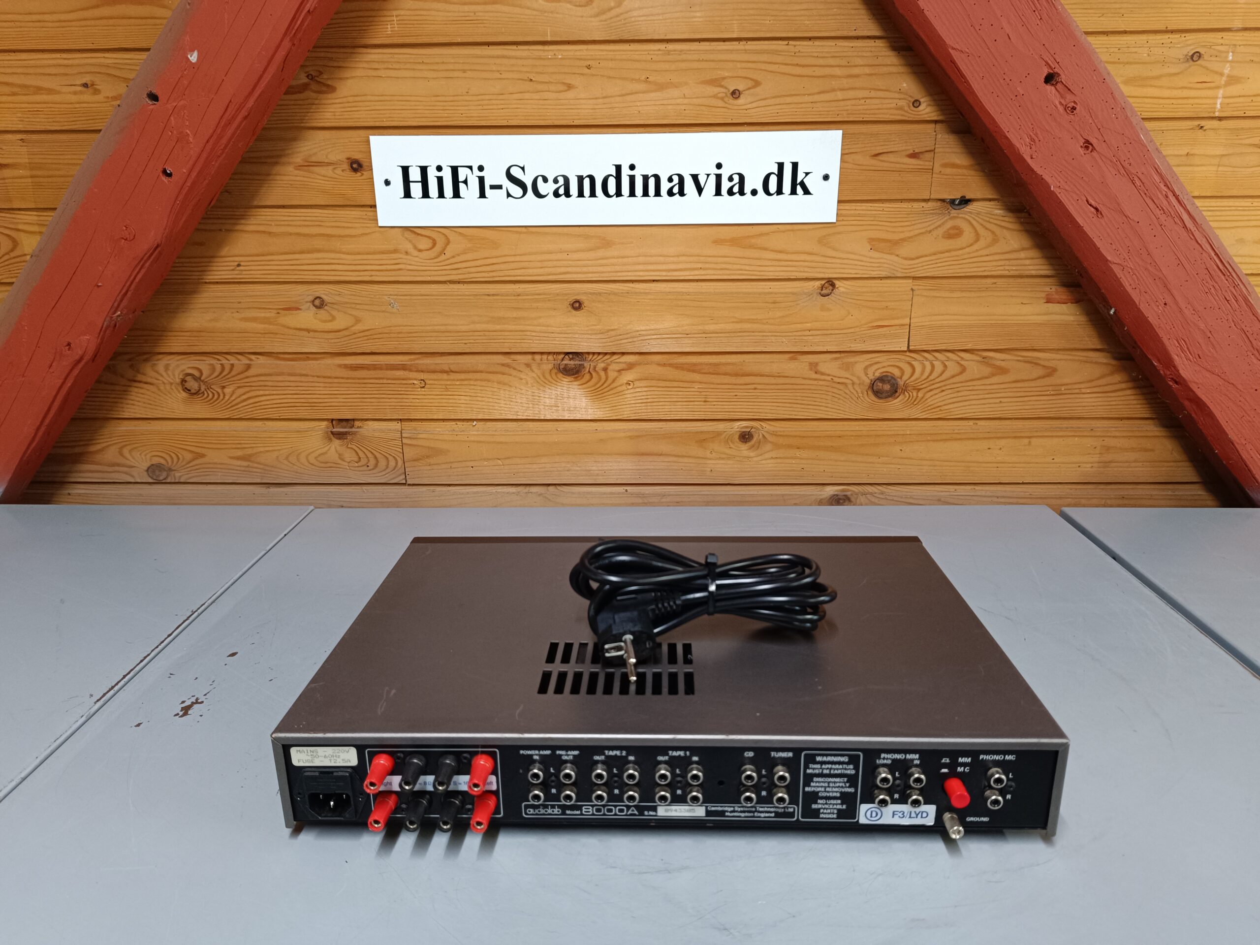 Audiolab 8000A - Legendarisk & yderst velspillende vintage forstærker - Billede 6