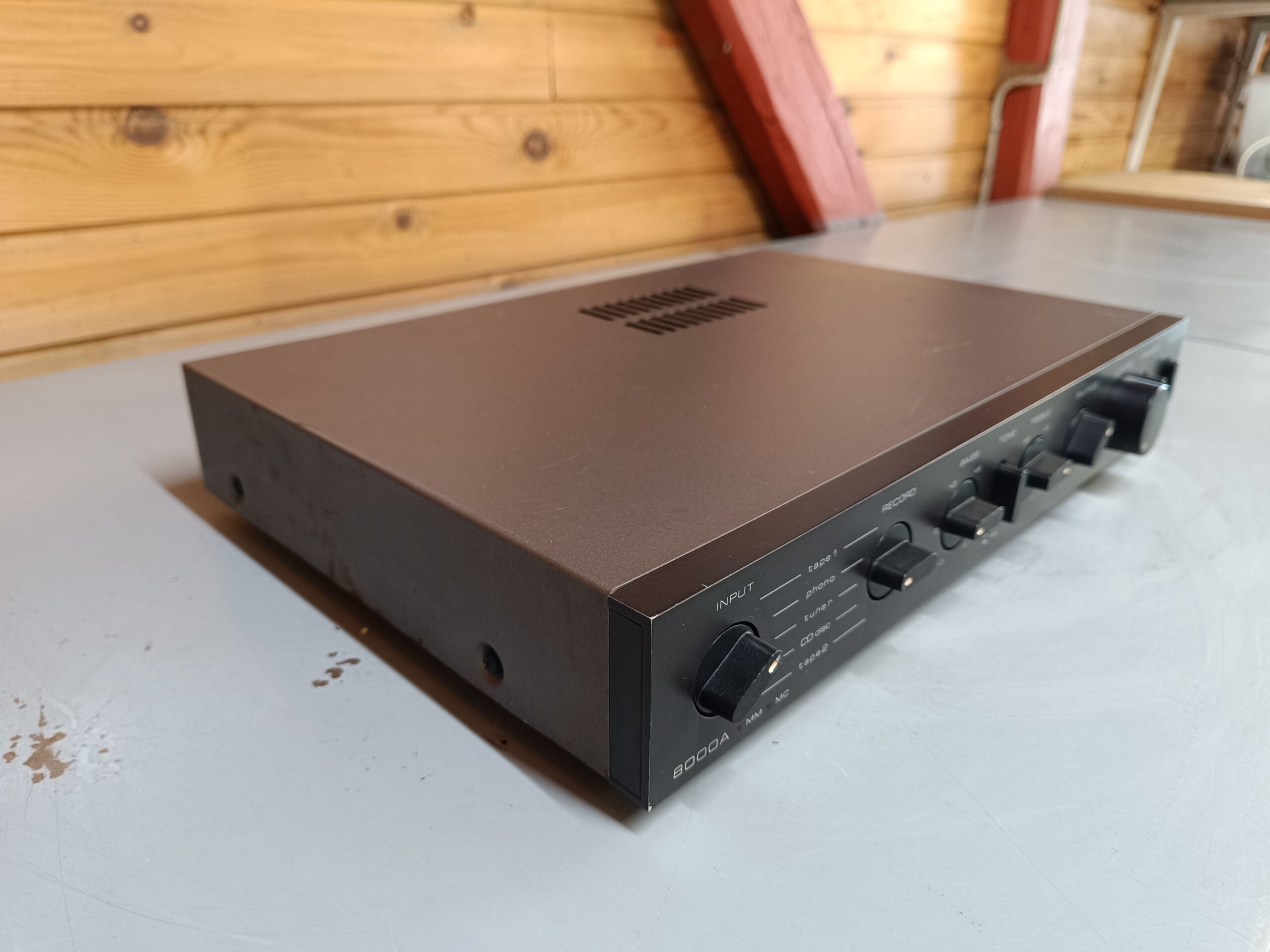 Audiolab 8000A - Legendarisk & yderst velspillende vintage forstærker - Billede 4