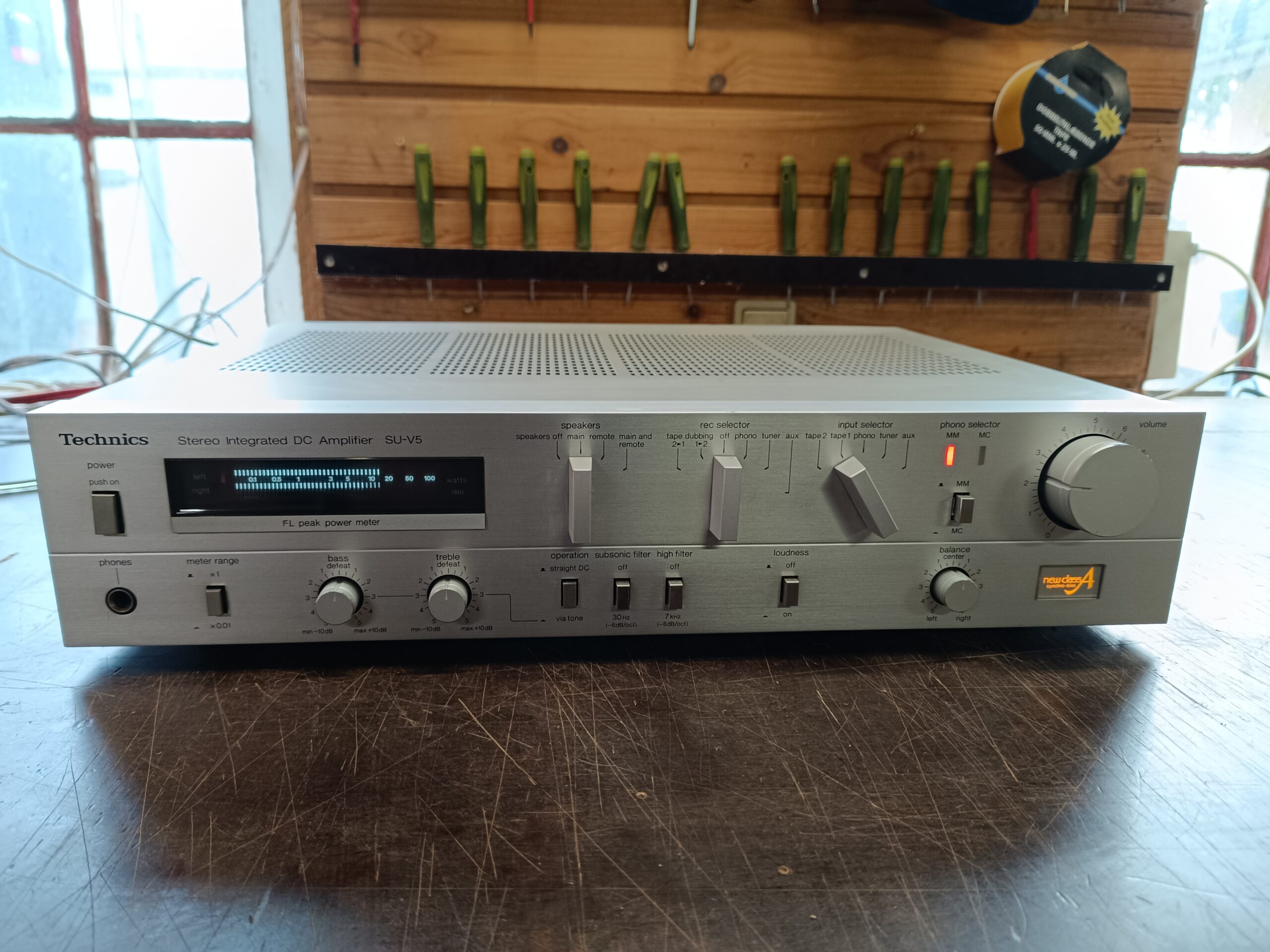 Technics SU-V5 - Rigtig velspillende vintage forstærker - Billede 8