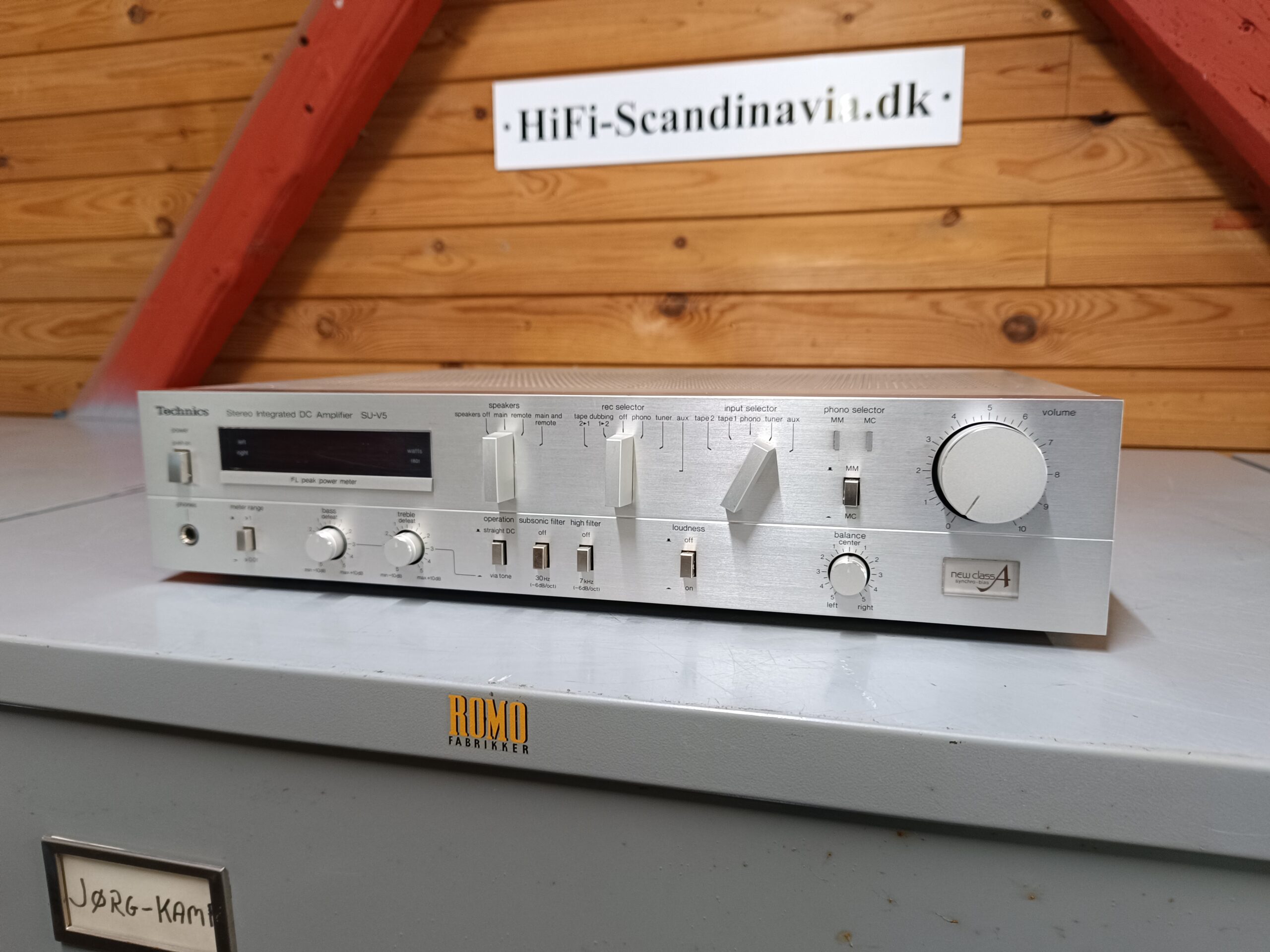 Technics SU-V5 - Rigtig velspillende vintage forstærker - Billede 4