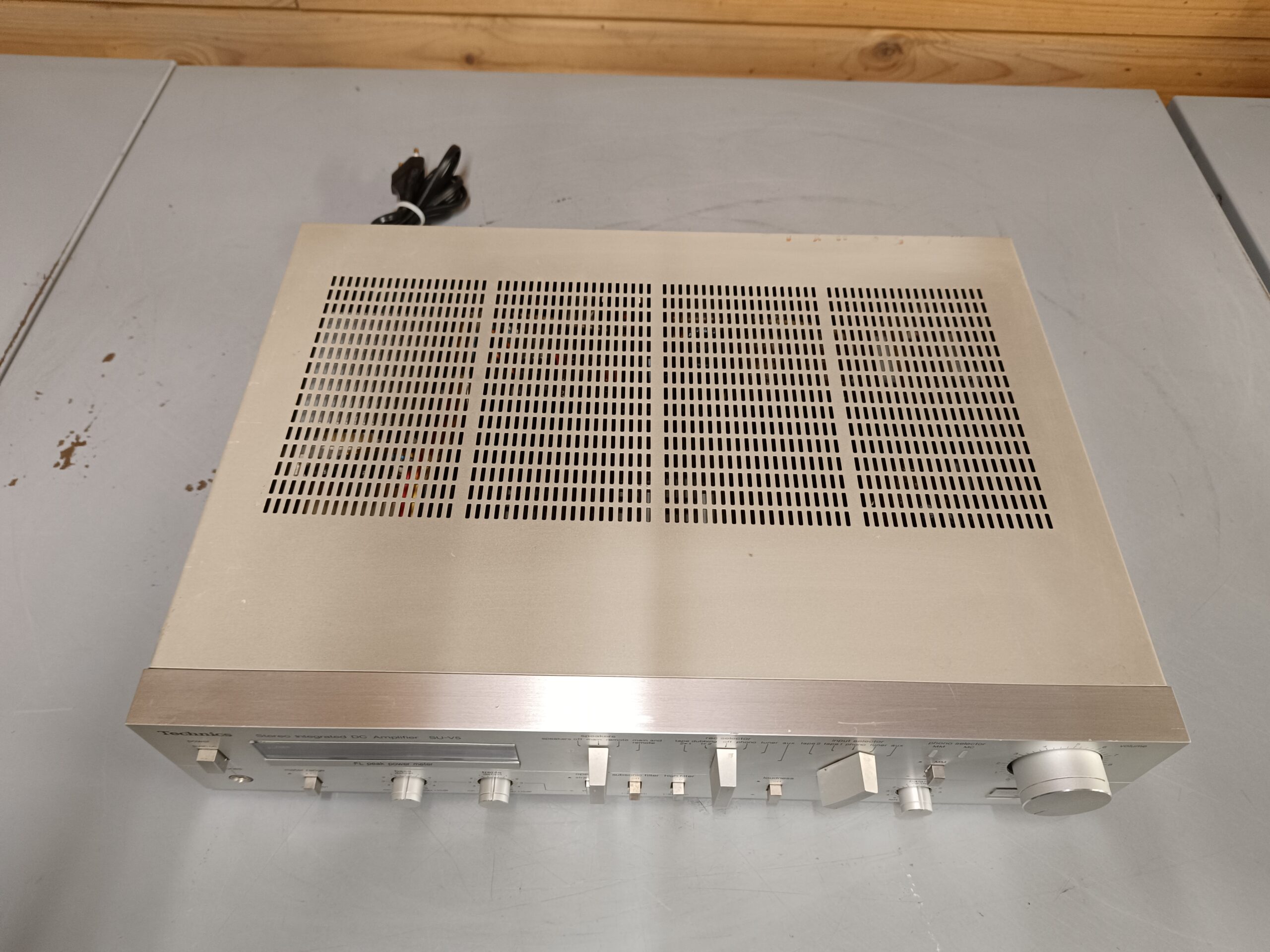 Technics SU-V5 - Rigtig velspillende vintage forstærker - Billede 5