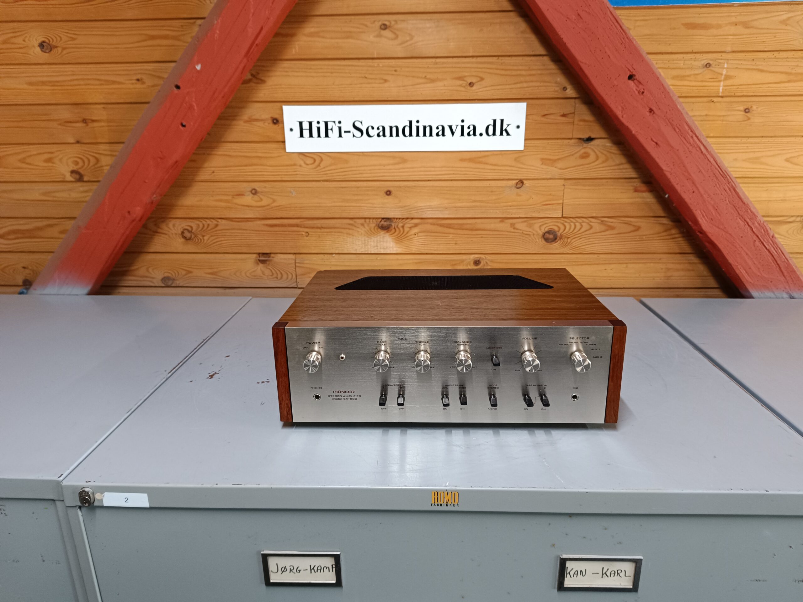 Pioneer SA-600 - Varm og velspillende integreret vintage forstærker - Billede 2