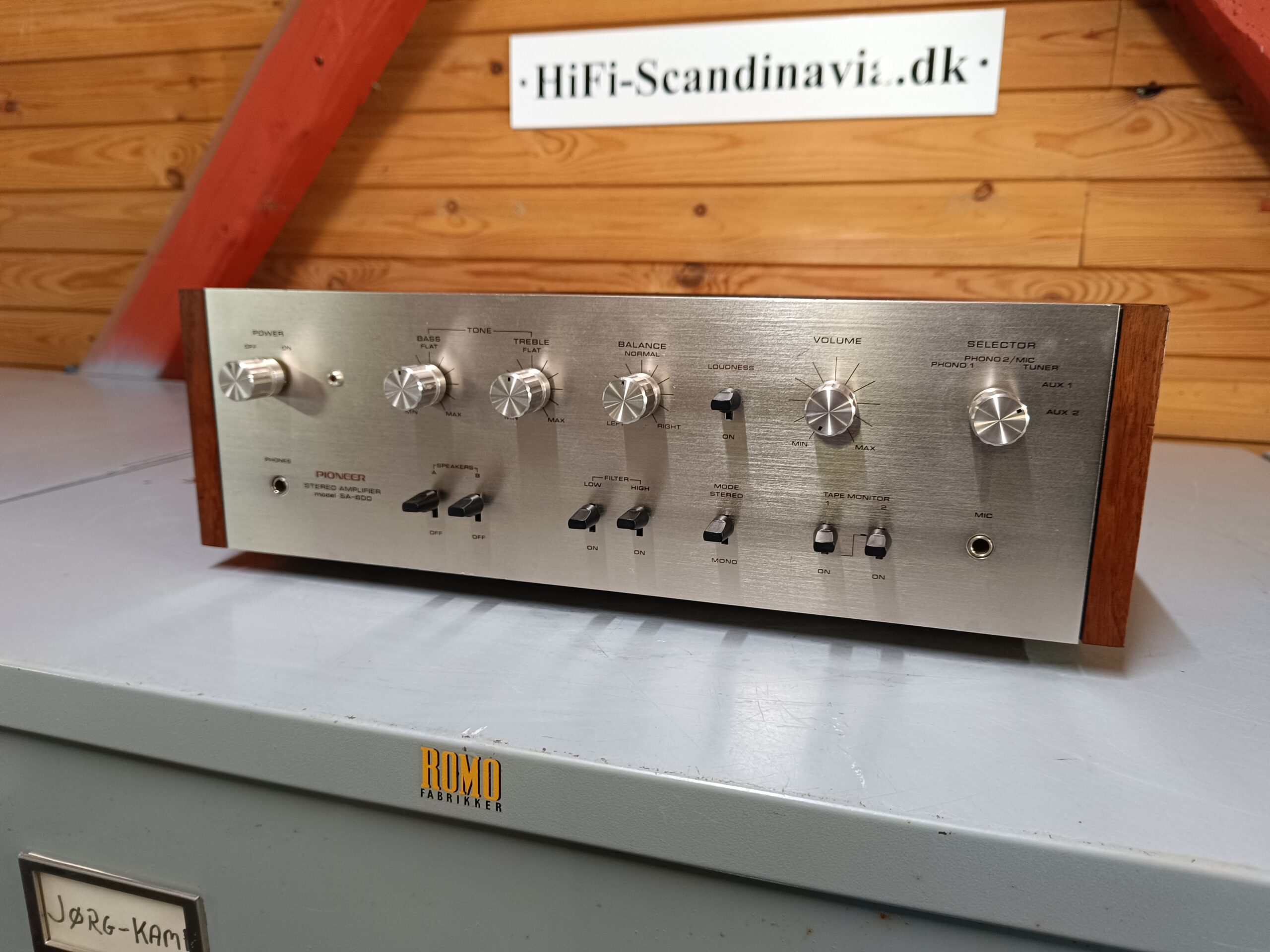 Pioneer SA-600 - Varm og velspillende integreret vintage forstærker - Billede 6