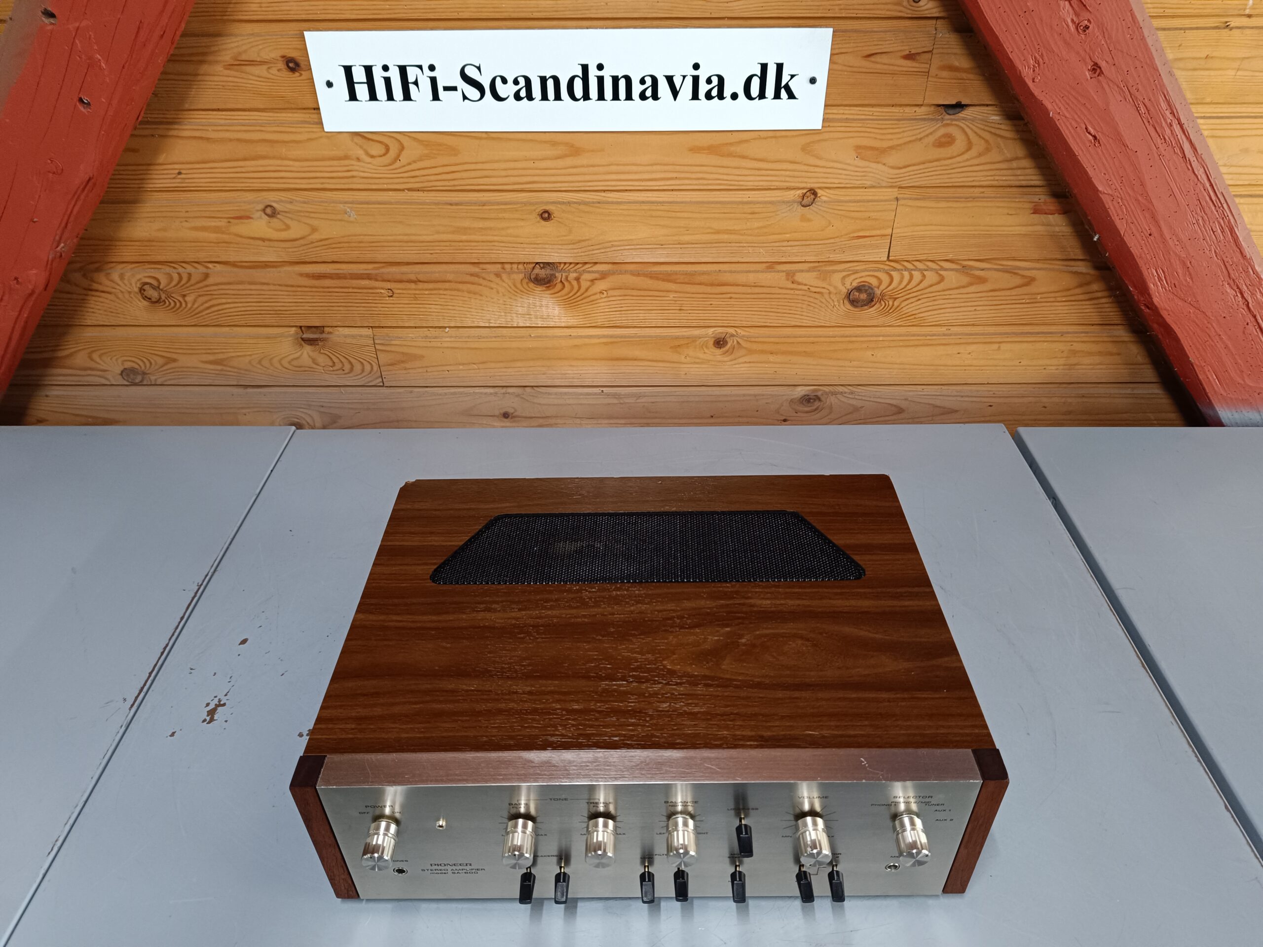 Pioneer SA-600 - Varm og velspillende integreret vintage forstærker - Billede 8