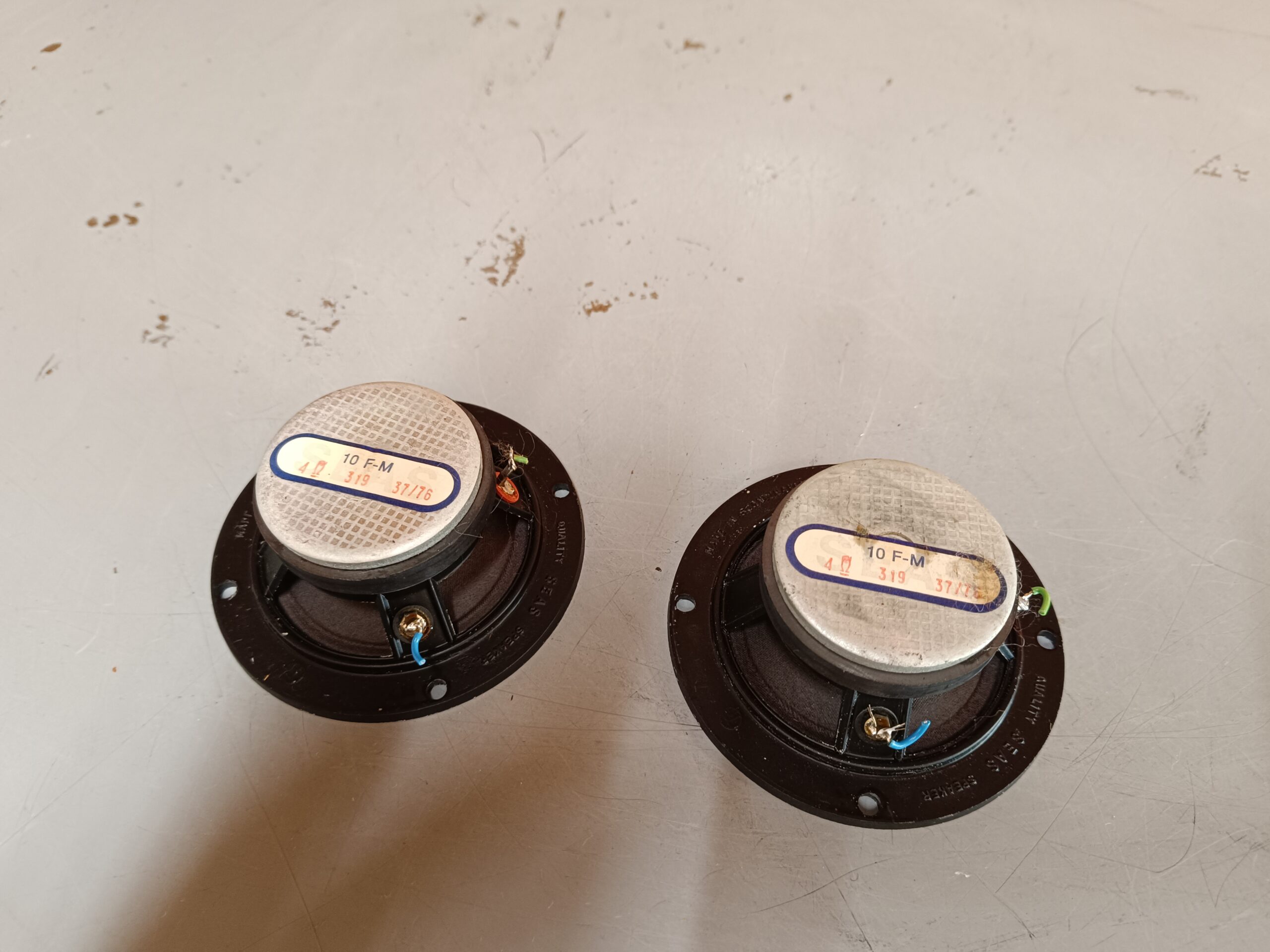 B&O Beovox S45 MKI – Type 6302 - Original Midrange - SEAS 10 F-M - 4 ohms - High Quality - Billede 6