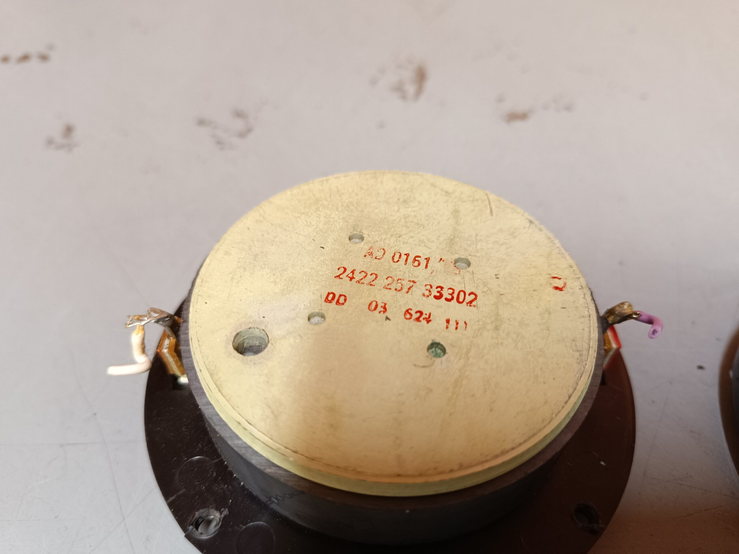 B&O Beovox S45 MKI – Type 6302 - Original Tweeter - Philips AD 0161/T8 - High Quality - Billede 7