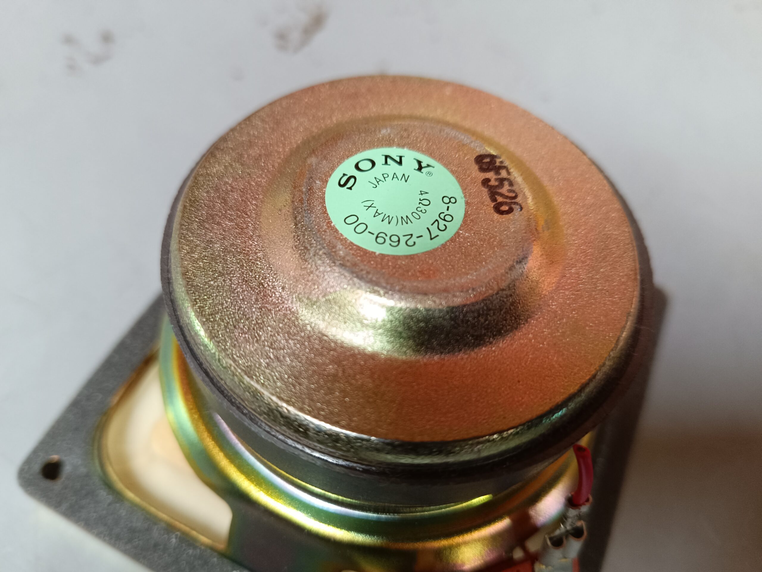 Original Sony APM-117D - Org. Sony woofer model 8-927-269-00 – 4 ohm - Good and Working Condition - Signs of use - Billede 8
