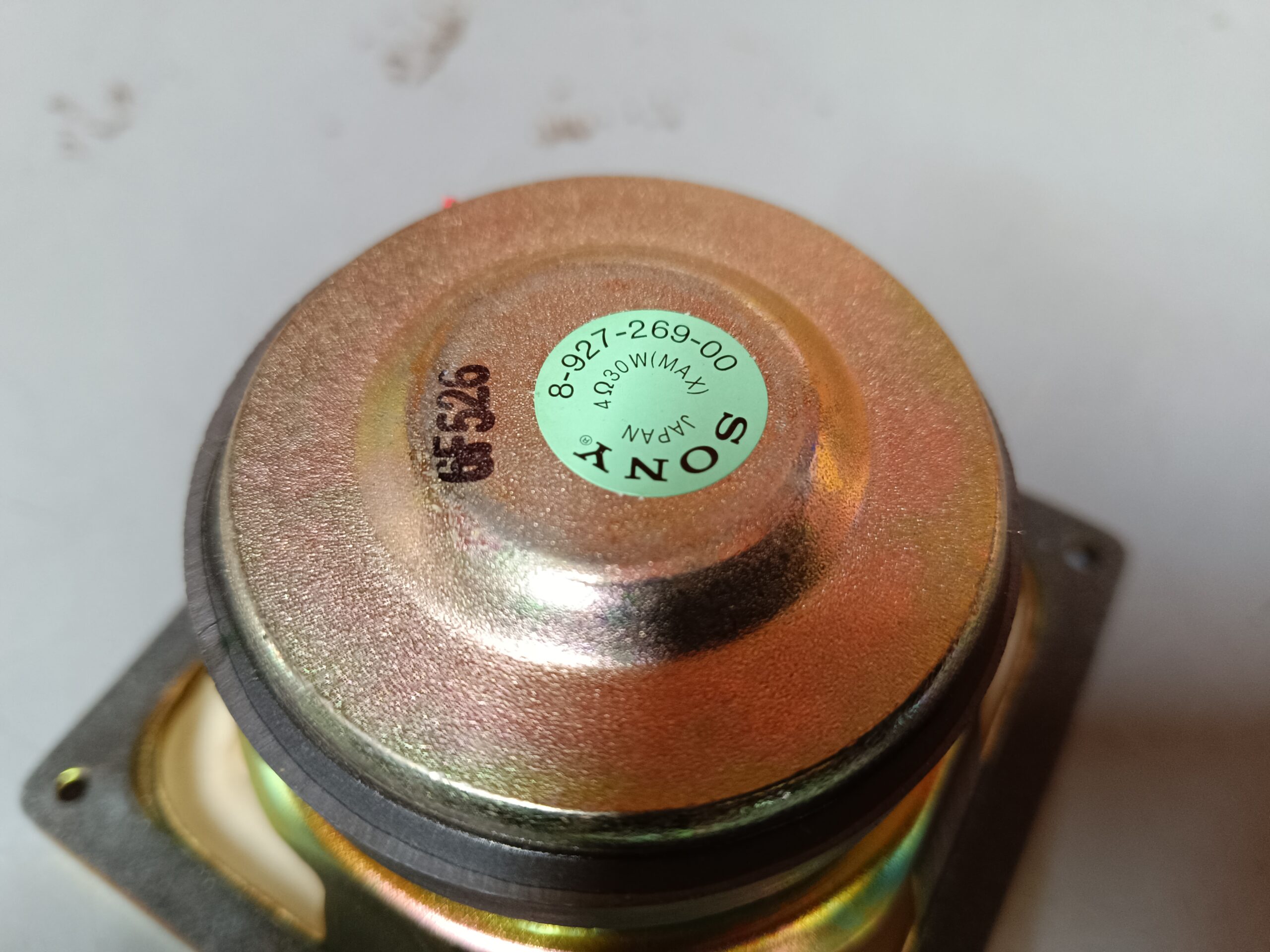 Original Sony APM-117D - Org. Sony woofer model 8-927-269-00 – 4 ohm - Good and Working Condition - Signs of use - Billede 9