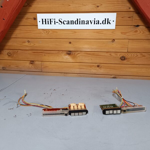 Original Technics SB-G910 - Boards with buttons and signal/peak-meters - Good and Working Condition