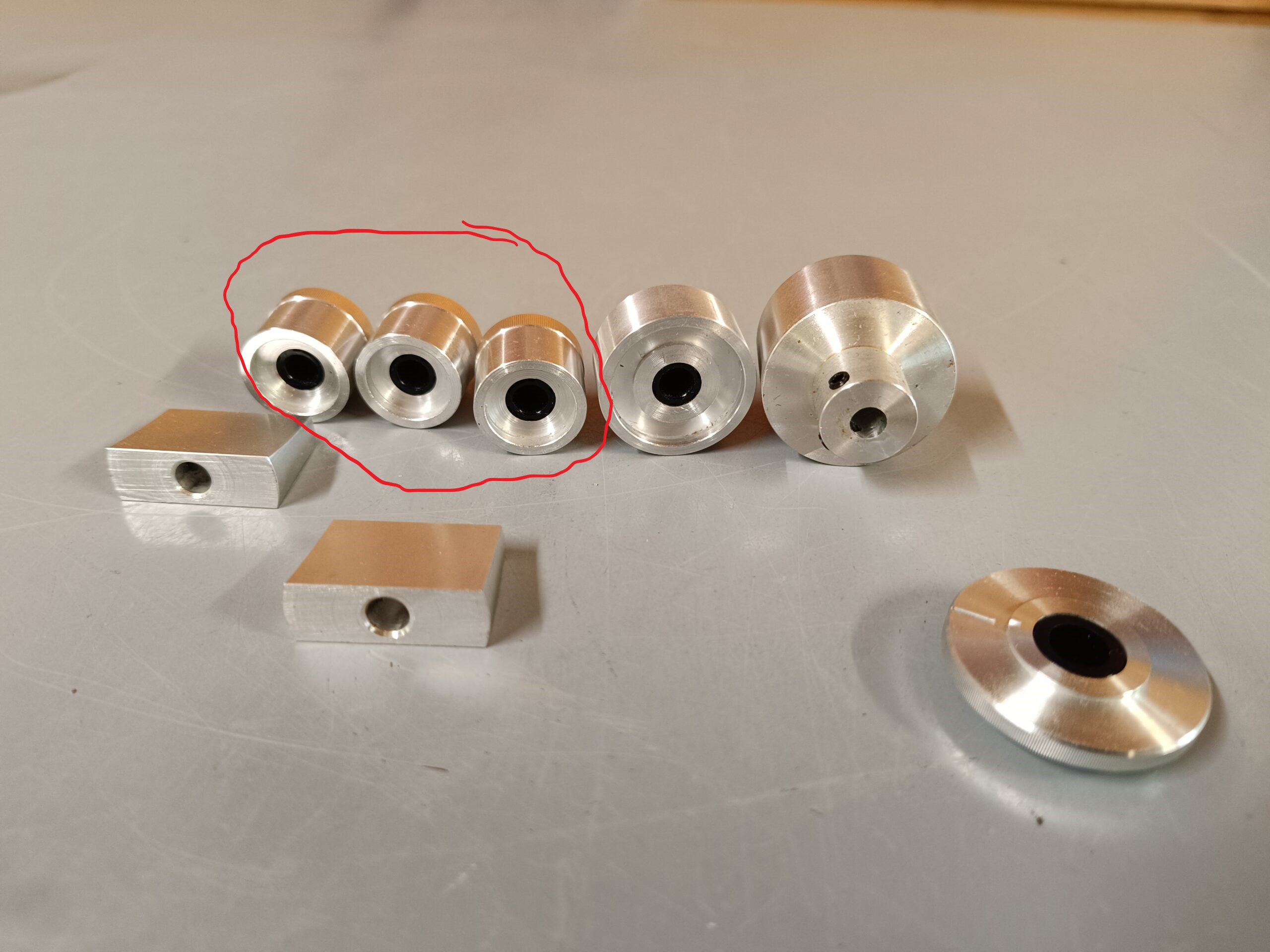 Original Yamaha CR-620 – Knob for Bass, Treble & Loudness - Billede 4