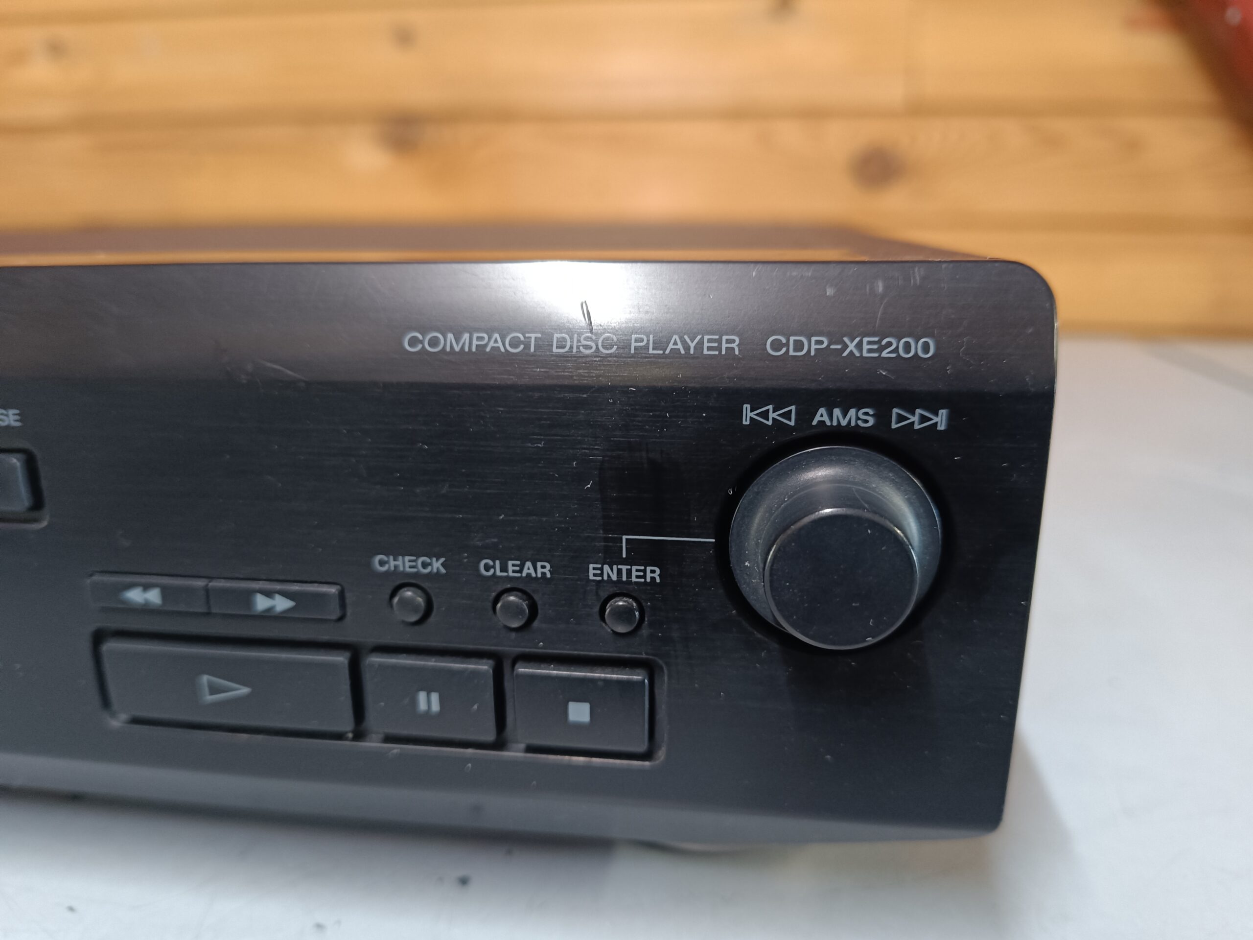 Sony CDP-XE200- Velfungerende cd-afspiller - SOLGT! - Billede 5
