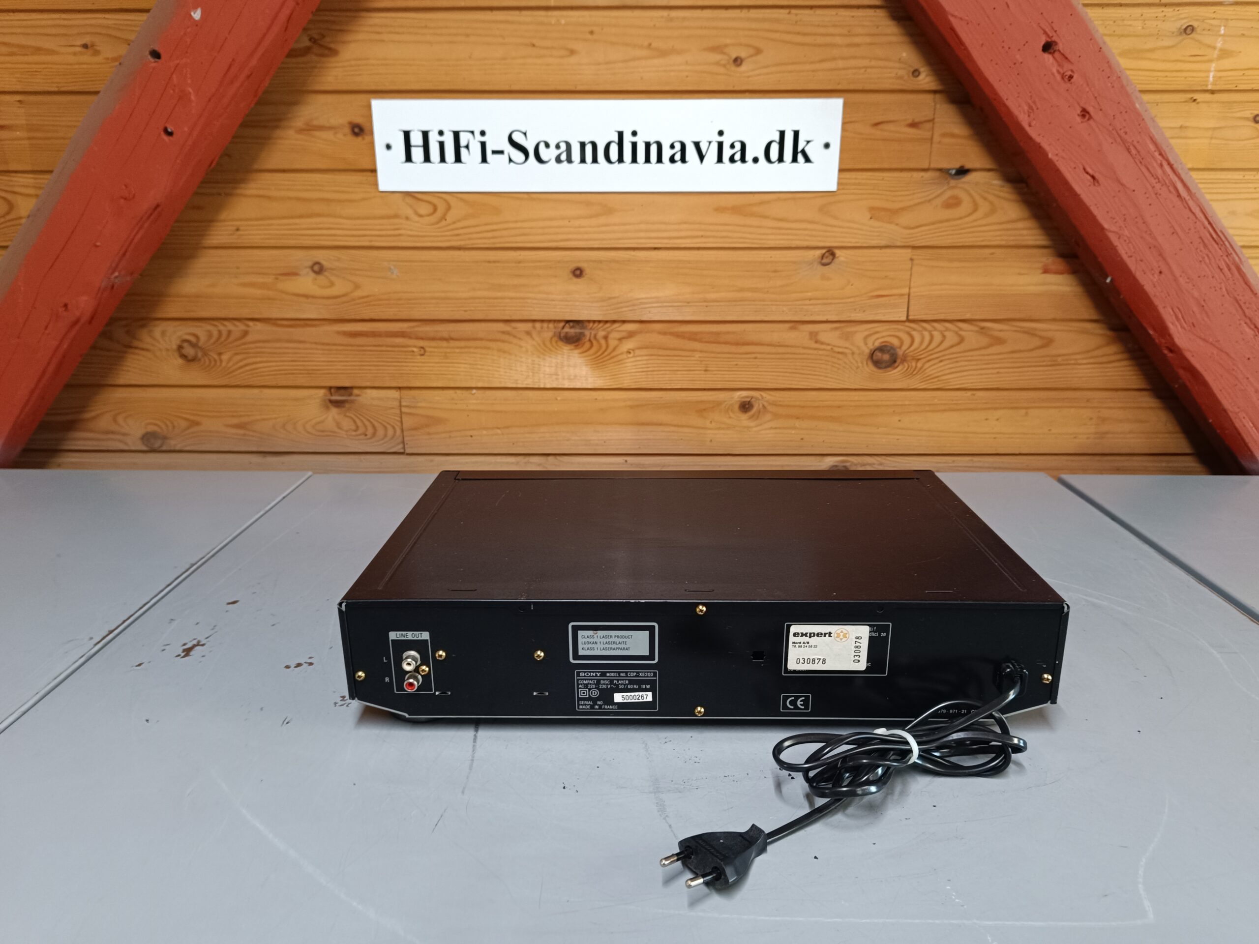 Sony CDP-XE200- Velfungerende cd-afspiller - SOLGT! - Billede 7