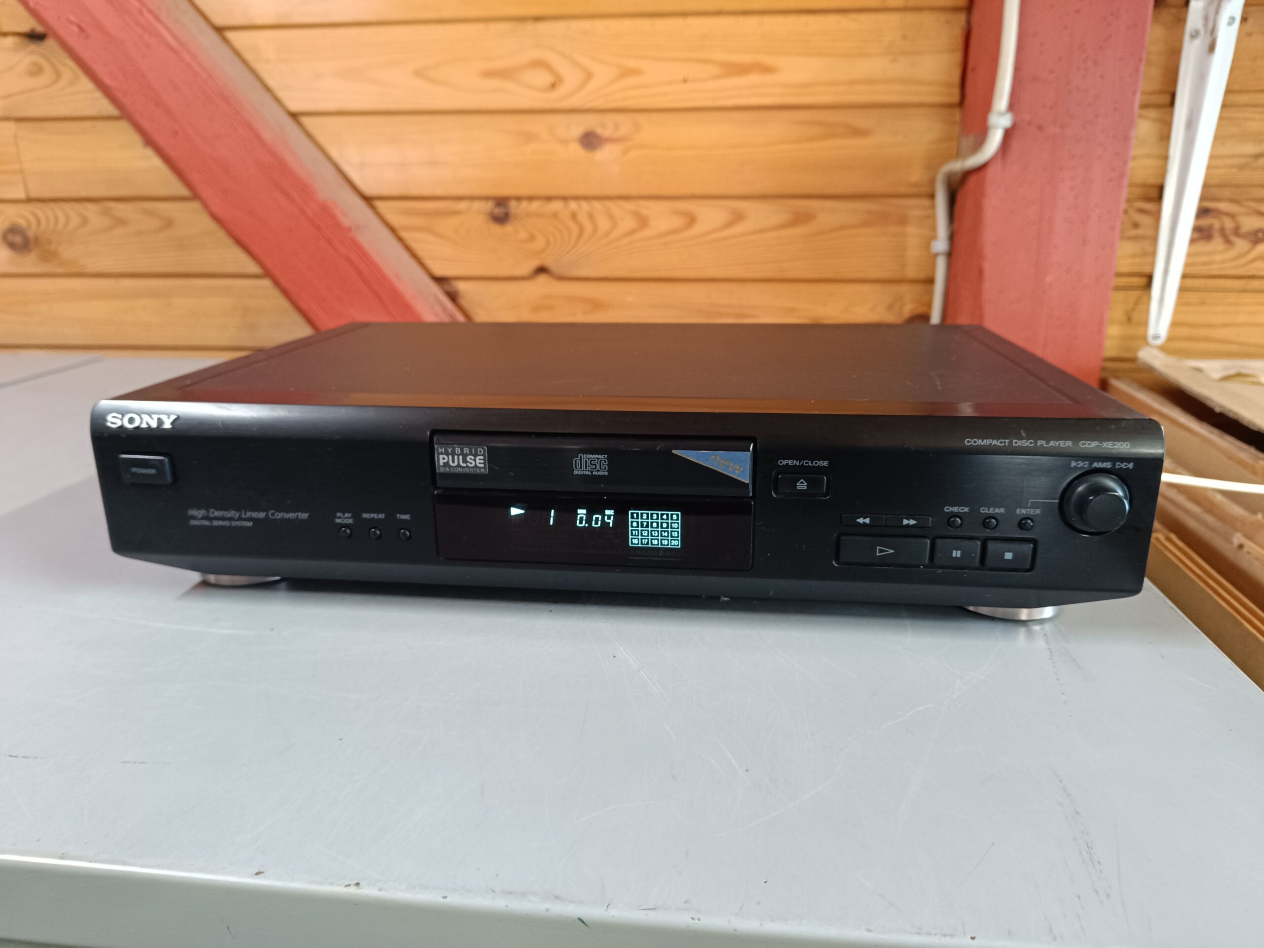 Sony CDP-XE200- Velfungerende cd-afspiller - SOLGT! - Billede 9