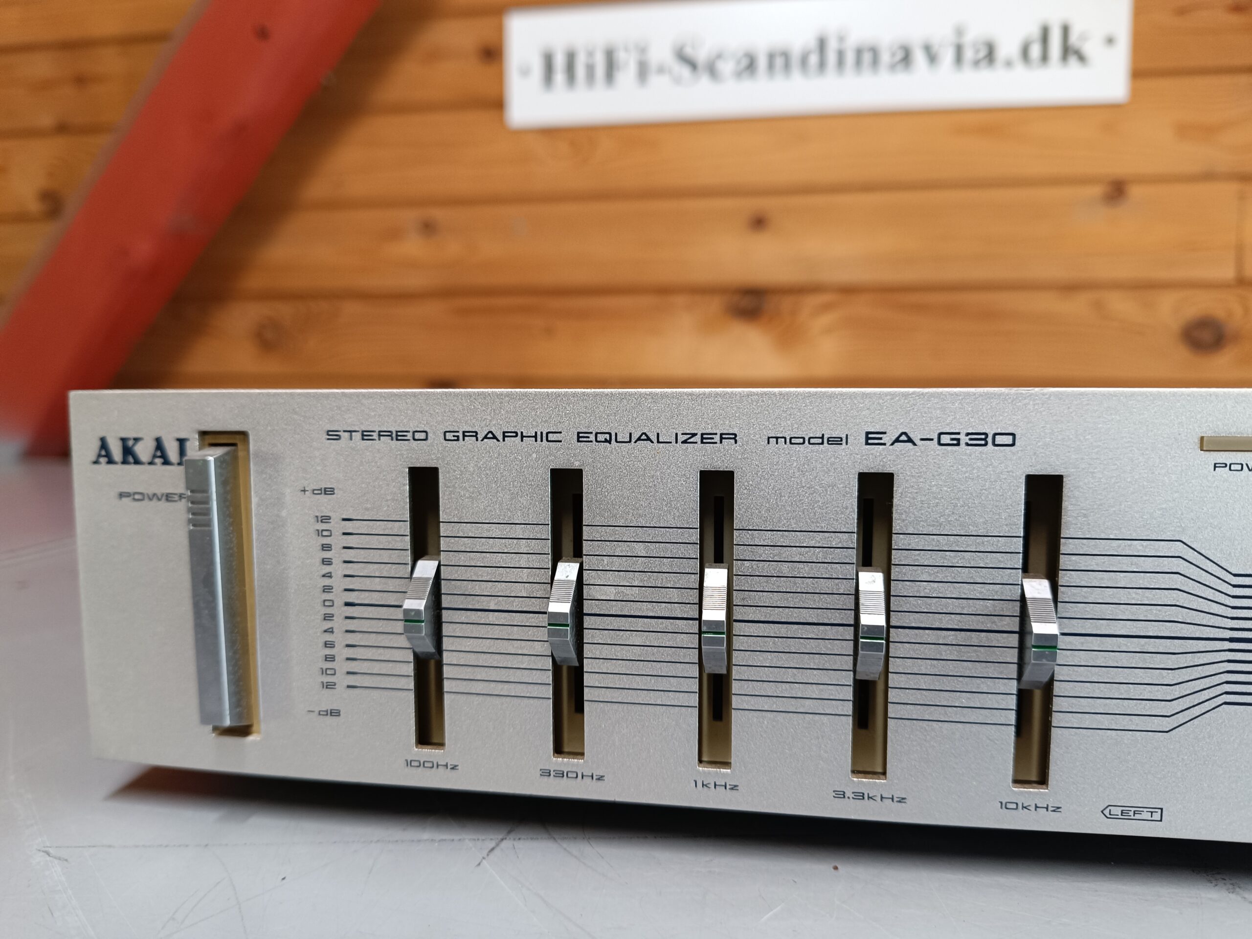 Akai EA-G30 - Vintage Stereo Graphic Equalizer - SJÆLDEN - Billede 5