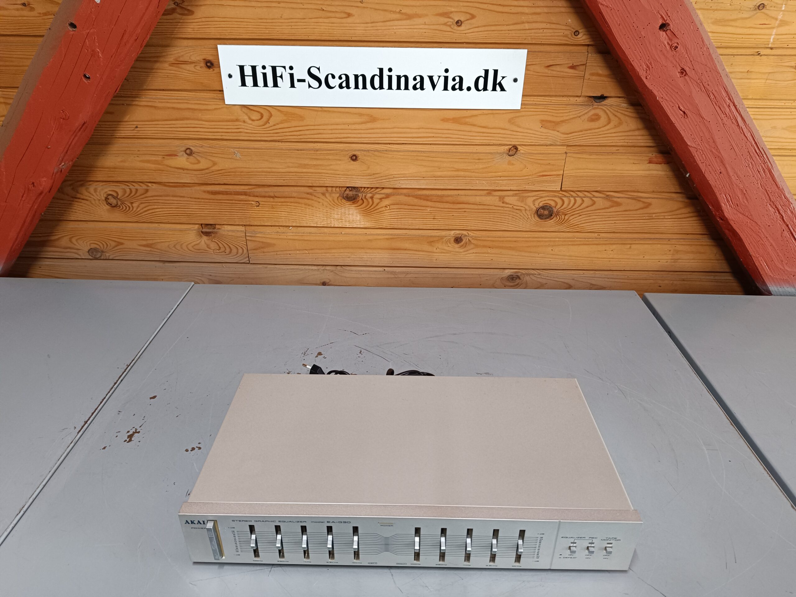 Akai EA-G30 - Vintage Stereo Graphic Equalizer - SJÆLDEN - Billede 6