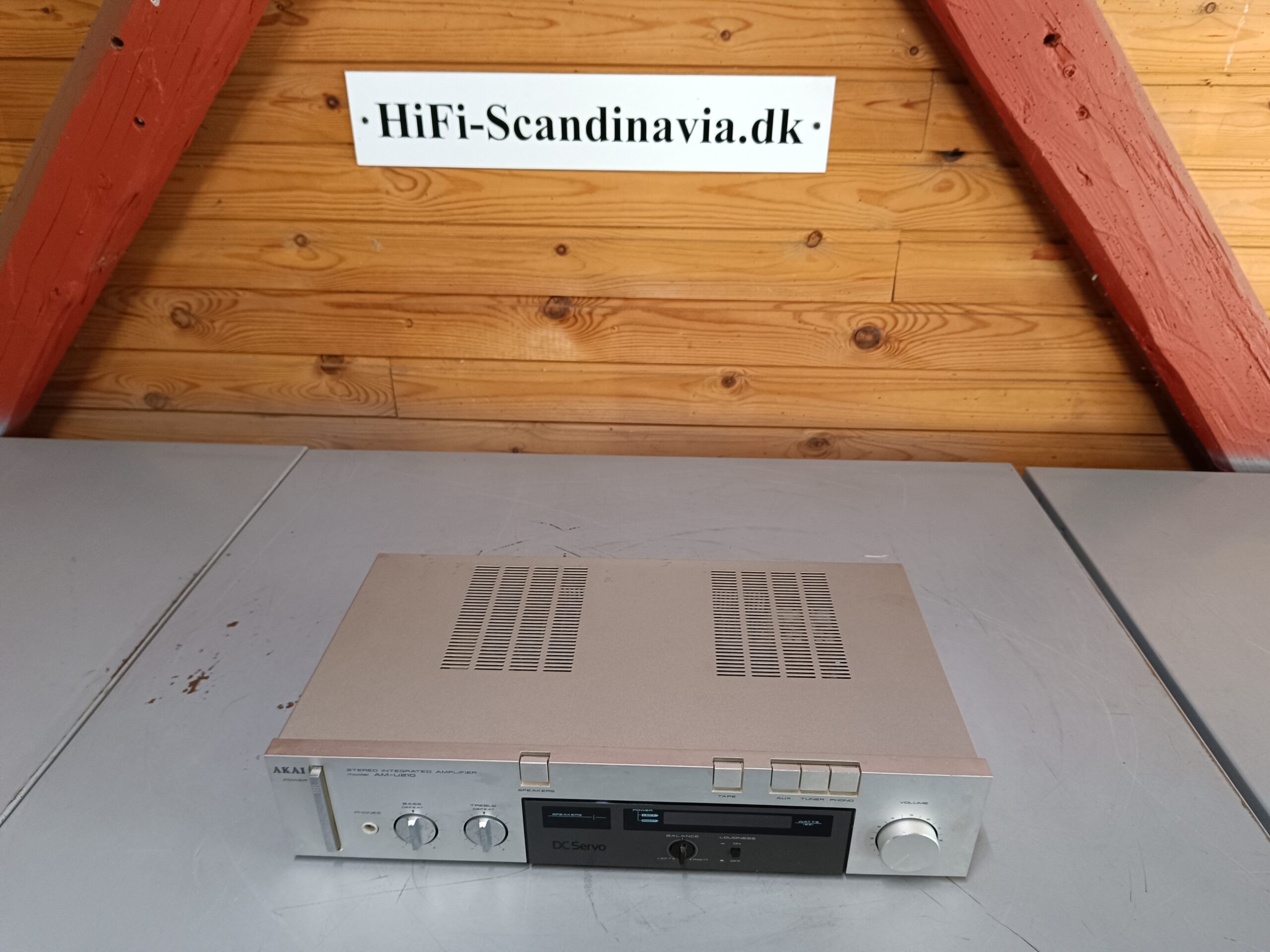 Akai AM-U210 – Integreret vintage forstærker - Til istandsættelse - Billede 6