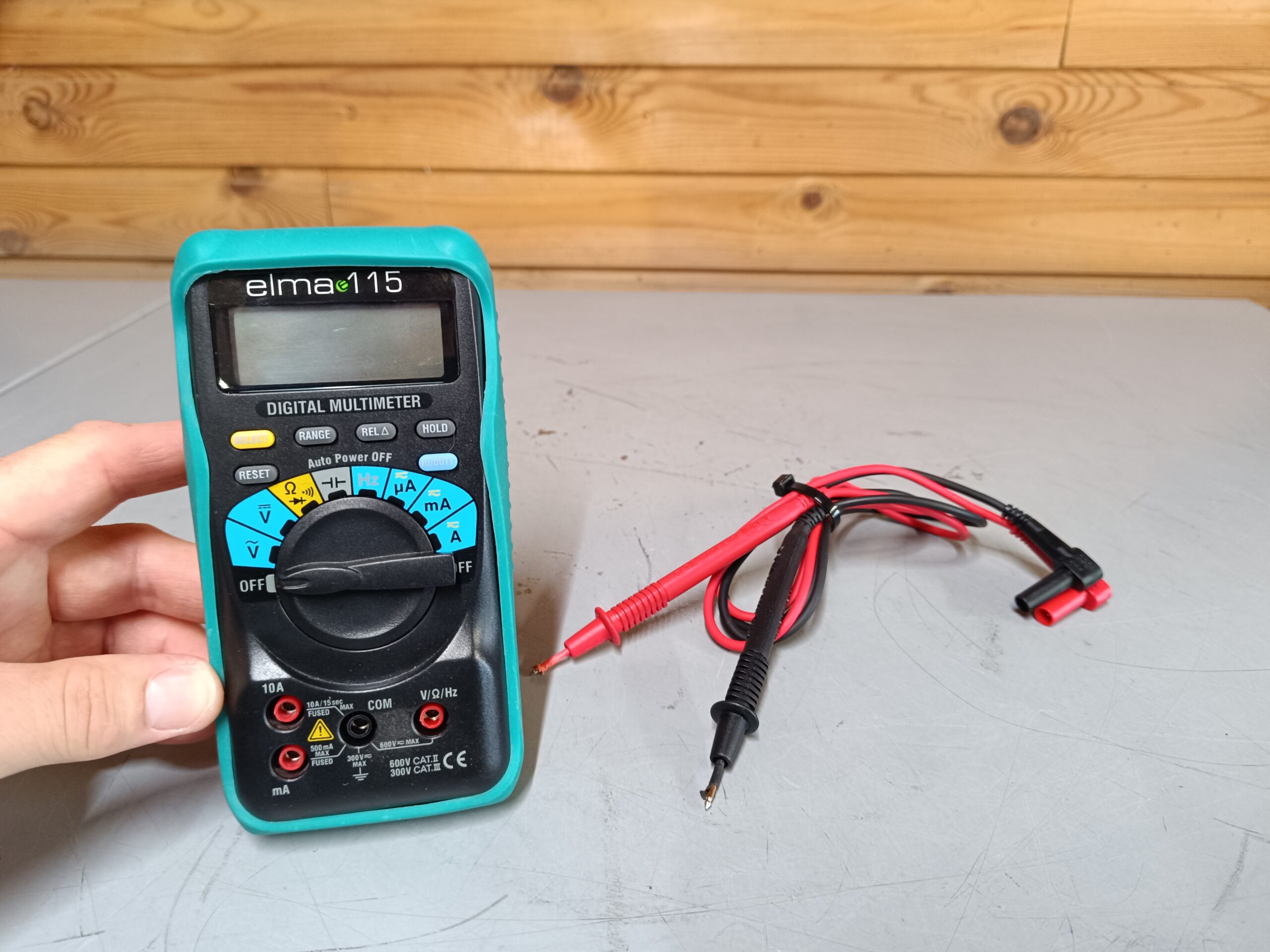 Elma 115 - Digitalt multimeter - Billede 2