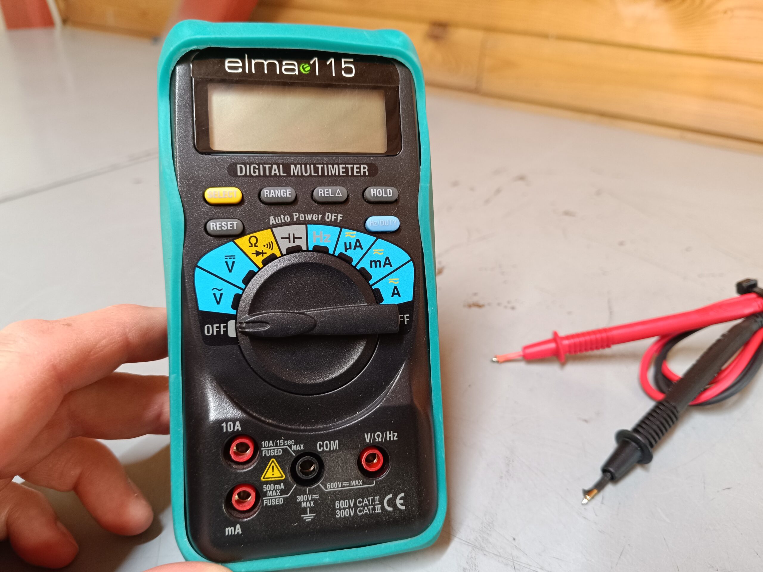 Elma 115 - Digitalt multimeter - Billede 3